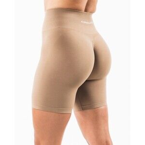 Alphalete Amplify Ultra High Rise Biker Short 6.5” Chai Size Medium